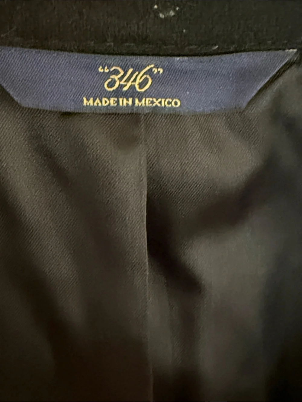 Brooks Brothers 346 Black Cashmere Men's Two-Button Blazer great cond 42R